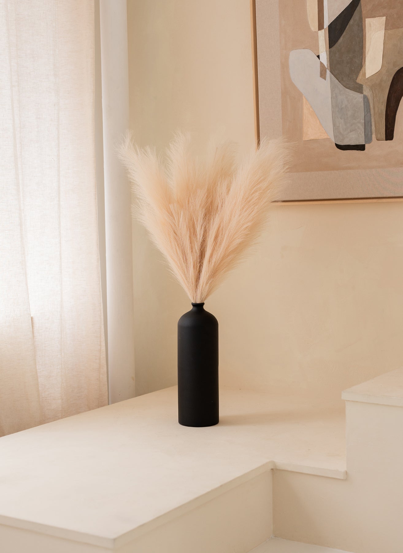 Pampas 110cm (3 Stängel) - Creme