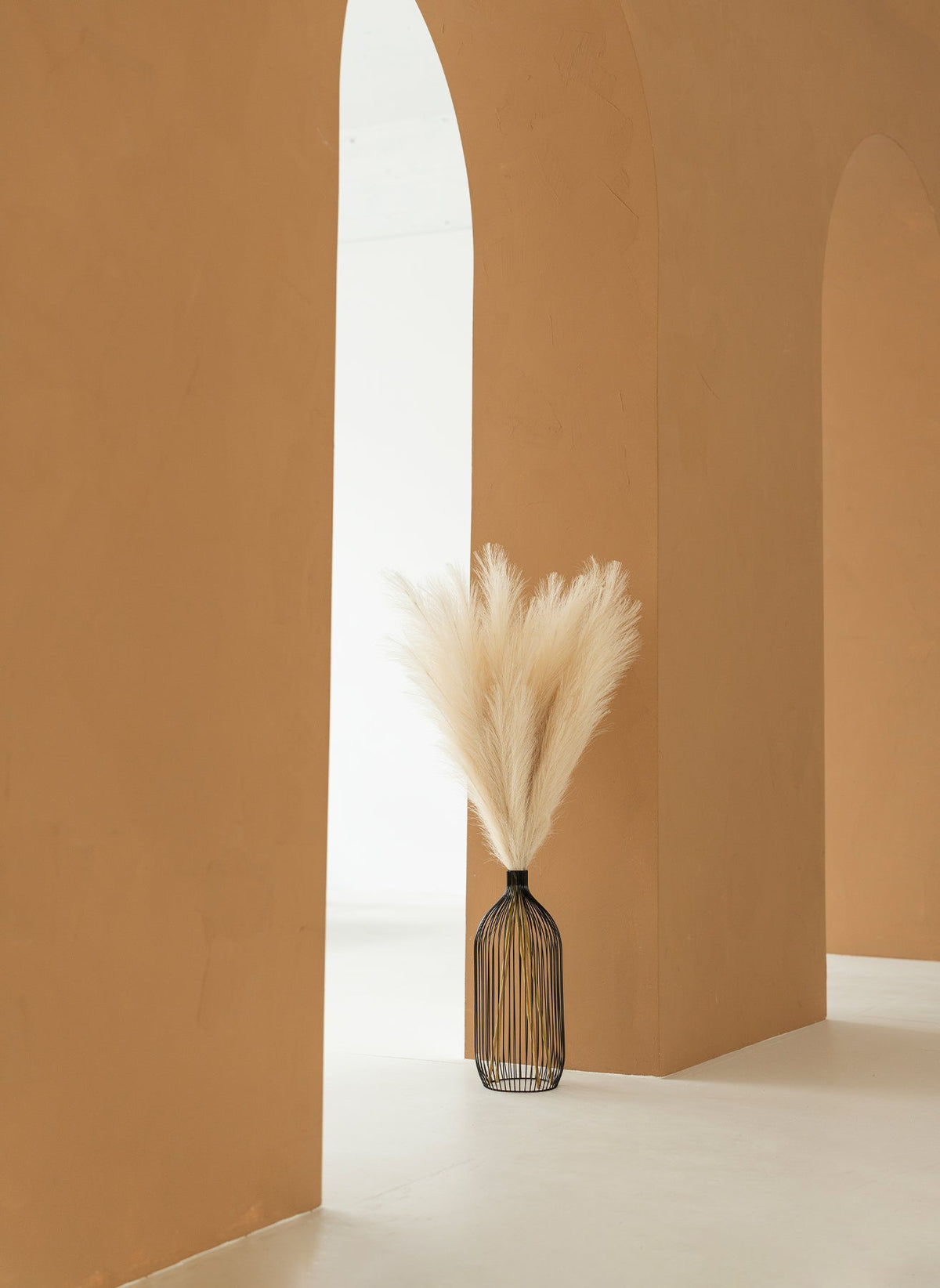 Pampas 110cm (3 Stiele) - Beige