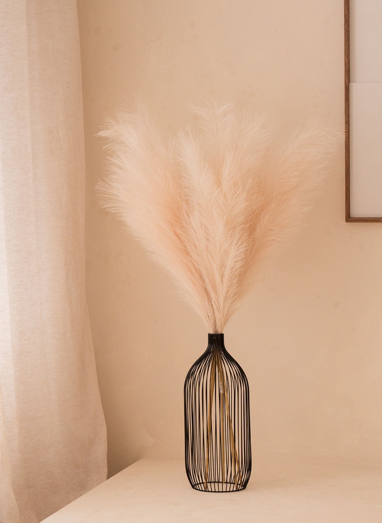Pampas 110cm (3 Stängel) - Creme